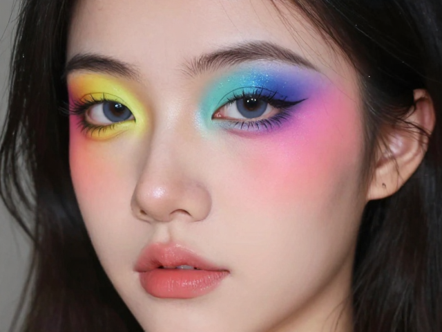 捕捉光影：渐变彩妆的色彩逻辑与视觉张力