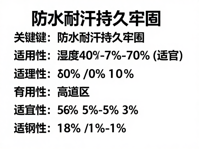 环境适应性：湿度40%-70%的适宜区间