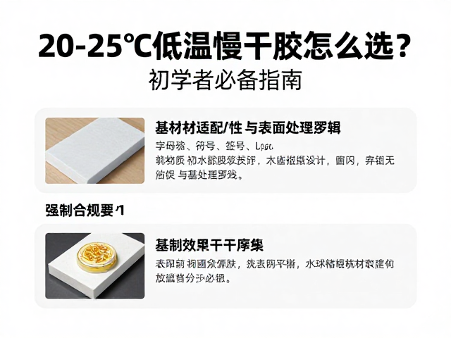 基材适配性与表面处理逻辑