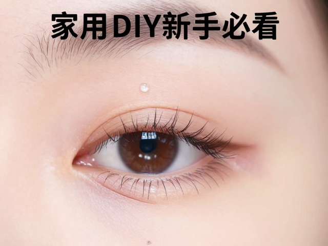 透明细软黑梗睫毛的材质特性与视觉误区