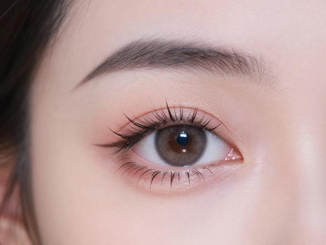 眼部妆容的轻盈美学与自然视觉逻辑