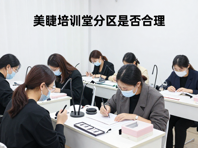 美睫培训课堂分区是否合理