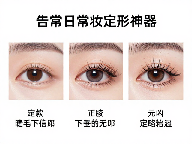 认清睫毛下垂的&ldquo;元凶&rdquo;与定型核心逻辑