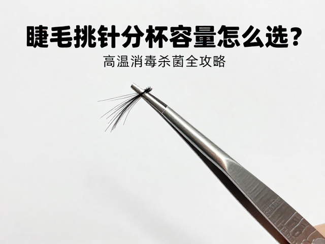 睫毛挑针分毛的核心逻辑与镊子形态匹配