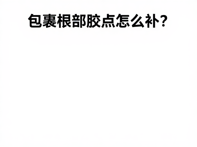 针对性补胶材料与工艺选择