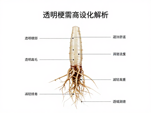 透明梗根部设计的视觉与心理双重效应