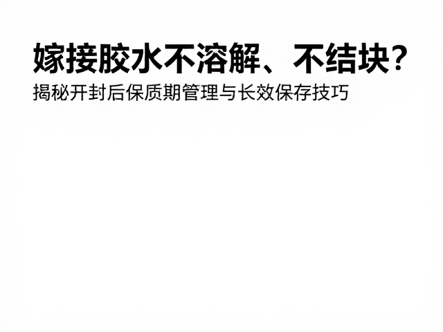 异常胶液处理与安全操作规范