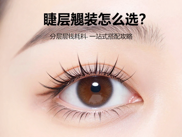 睫毛混合装怎么选？分层翘度，工具耗材一站式搭配攻略