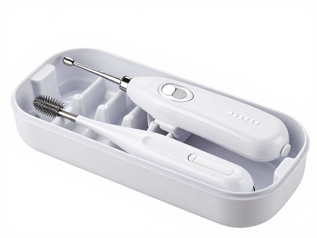 美睫工具收纳盒搭配睫毛冲洗清洁仪，低噪运行更静音