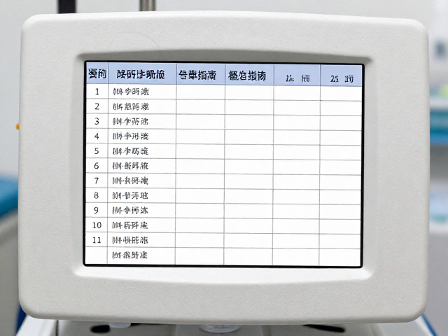 设备参数记录的规范化操作