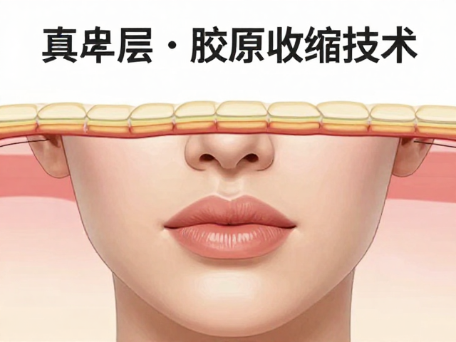 真皮层胶原收缩技术，有效改善面部下垂与皮肤松弛