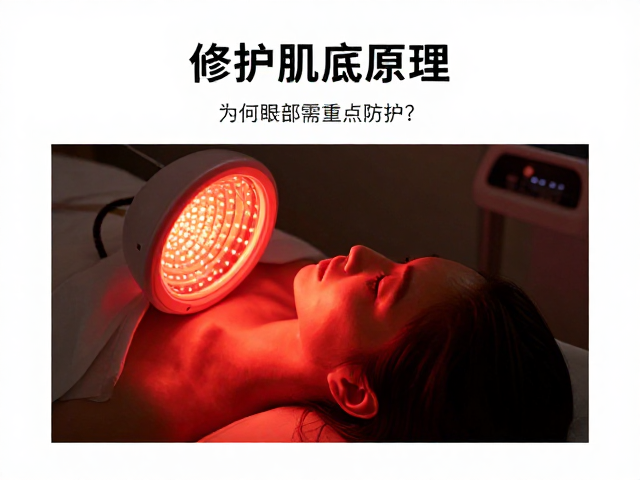 红光修护肌底原理，为何眼部需重点防护？光疗仪器光谱作用科普