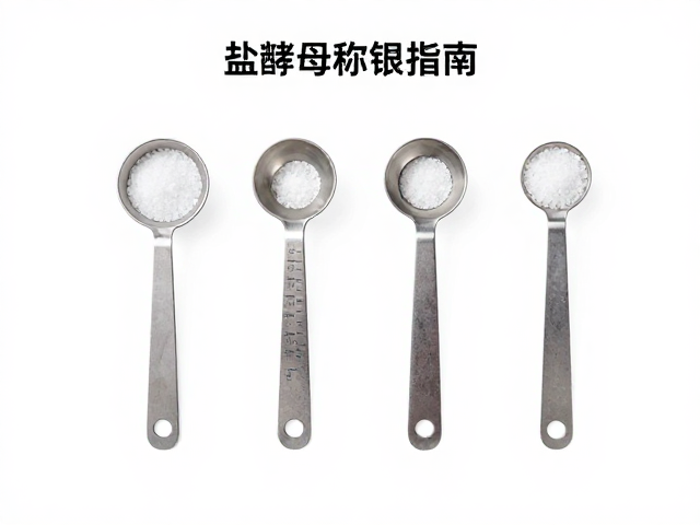 盐糖酵母称量指南，4件套量勺，配方换算，新手零失败烘焙