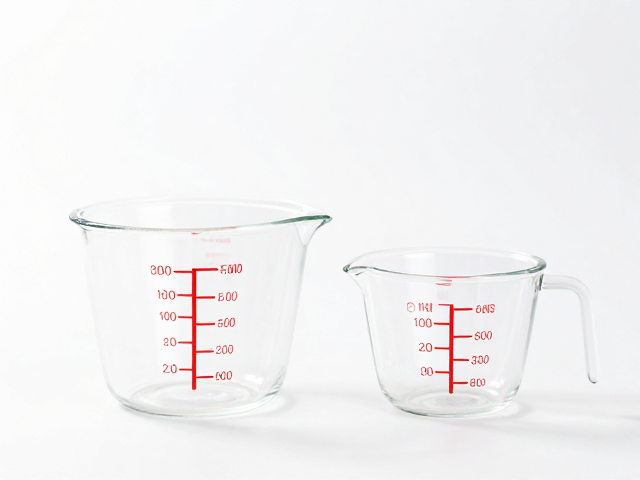 杯(cup)刻度与具体食材的对应关系