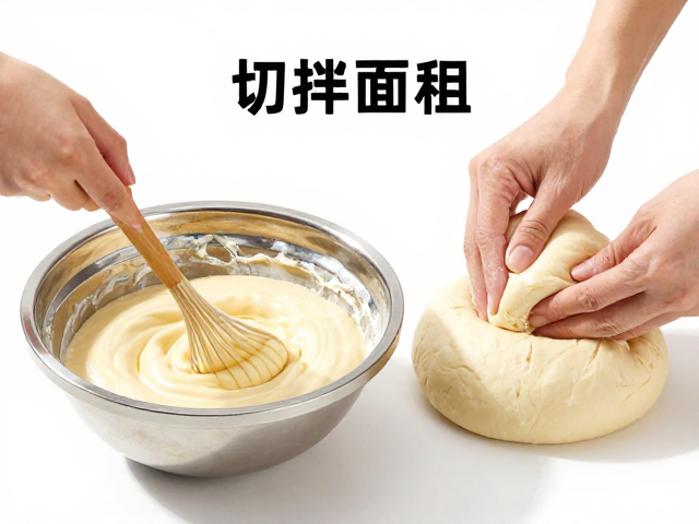 面糊与面团的核心物理特性差异