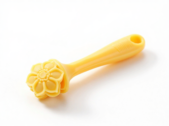 迷你翻糖滚轮花卉纹,塑料材质轻便耐用,烘焙工具首选