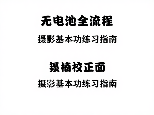后期校正与色彩还原技巧