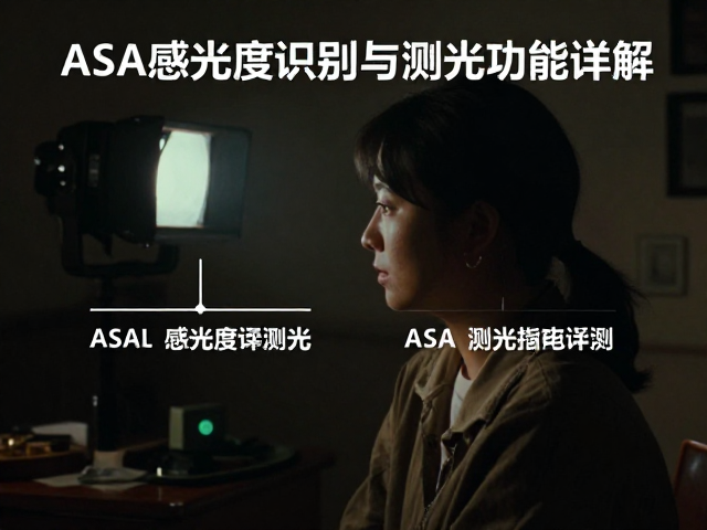 理解ASA与感光度的从属关系