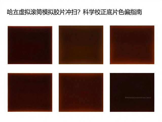 科学校正底片色偏的数据采集与分析