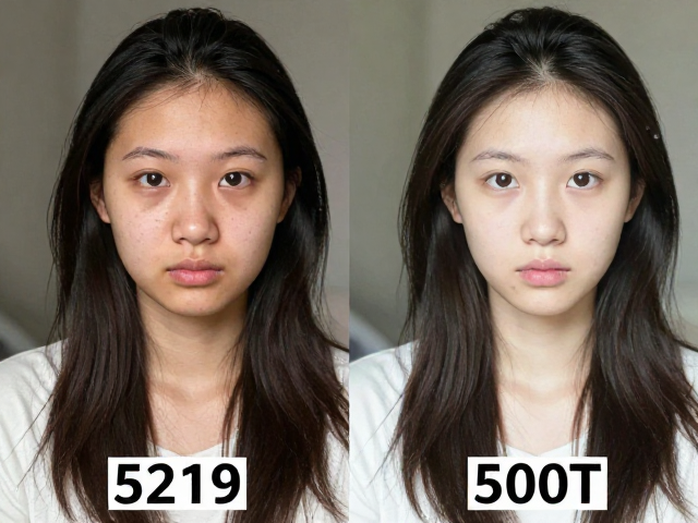 5219与500T的色彩特性差异解析
