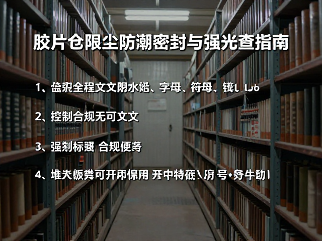 胶片仓环境控制的核心要素