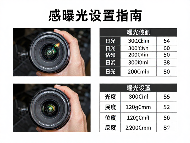 感光度设置与动态范围管理
