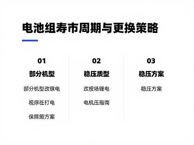 电池组寿命周期与更换策略