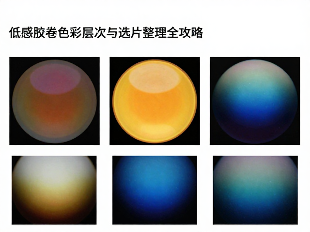 低感胶卷的色彩特性与偏振需求