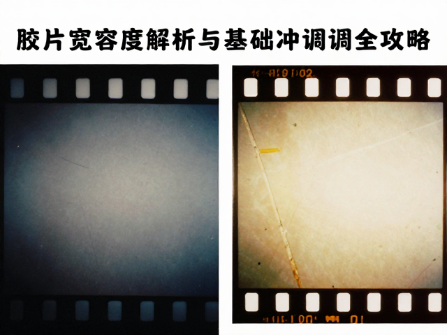 胶片宽容度的物理特性与数据表现