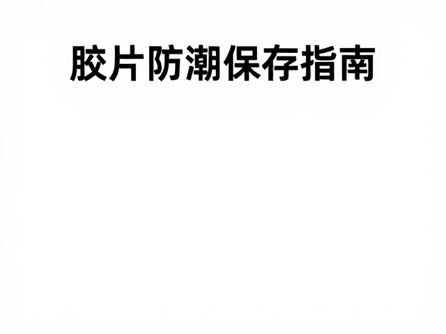 胶片防潮保存指南