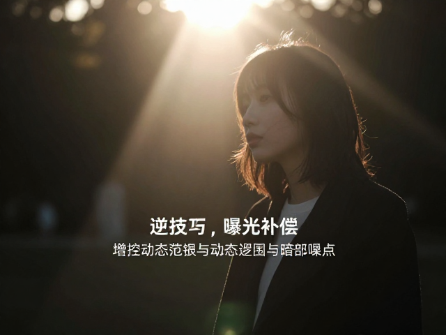 逆光拍摄技巧，增加曝光补偿，掌控动态范围与暗部噪点