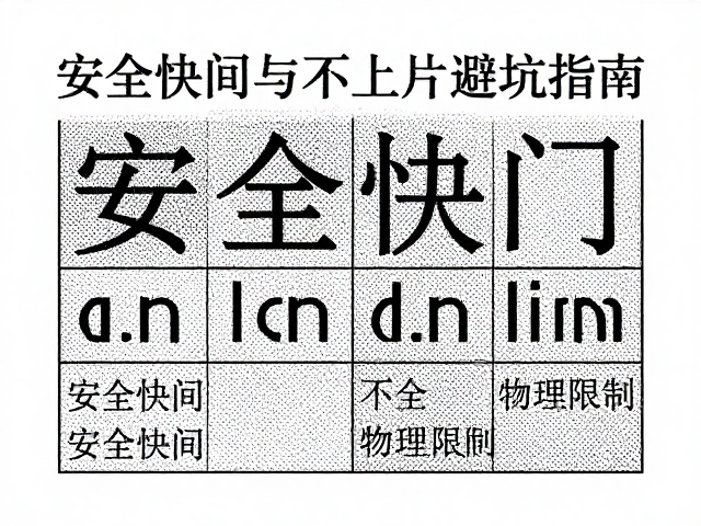 安全快门的计算法则与物理限制