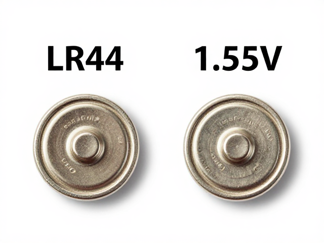 LR44纽扣电池与1.55V氧化银的核心化学差异