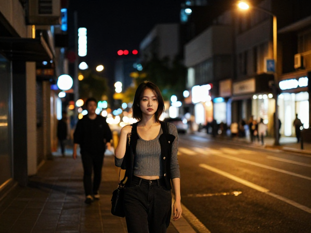 夜景街拍的曝光策略与实战技巧