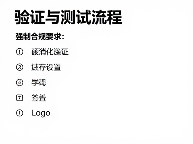 验证与测试流程