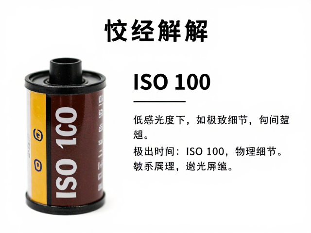 胶片的感光度逻辑与ISO 100的物理特性