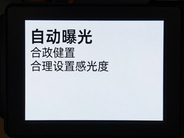 感光度设置的从属关系与画质控制
