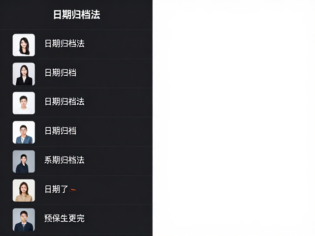 日期归档与素材链接