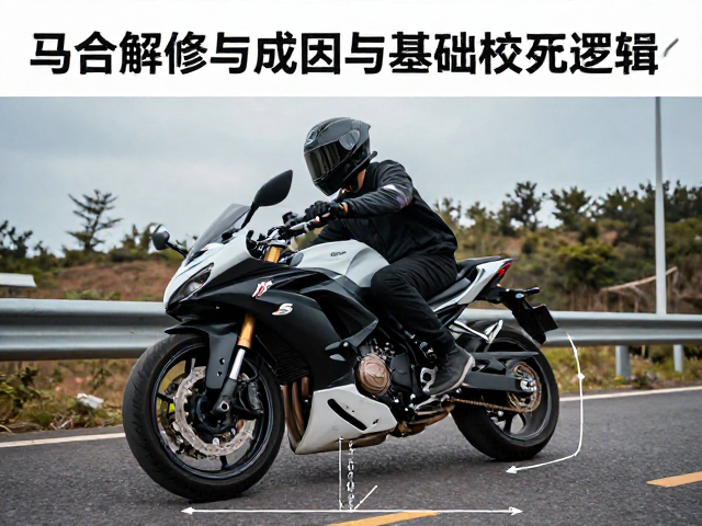 摩托车第一视角画面倾斜怎么调？人物比例修正与构图水平修正全攻略