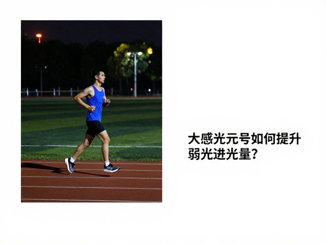 夜跑防糊片,大感光元件如何提升弱光进光量?