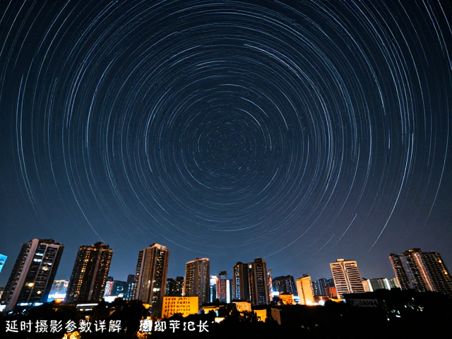 延时摄影参数详解,掌控星轨移动与暗部细节,记录城市灯光变化