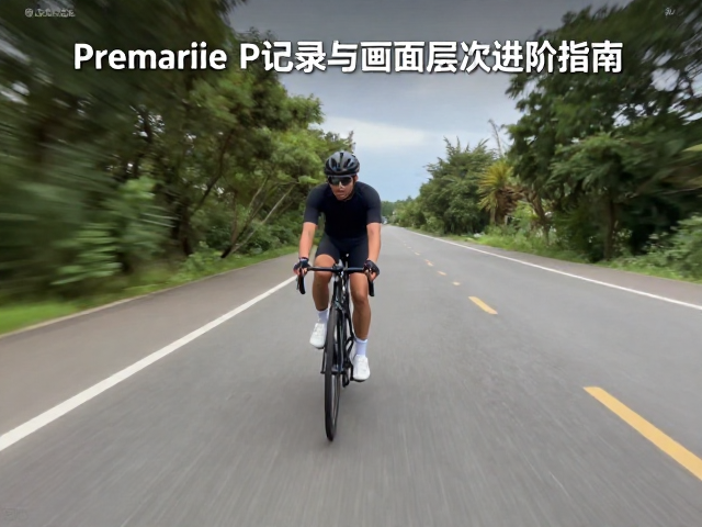 Premiere Pro慢镜头延时技巧,骑行路线记录与画面层次进阶指南