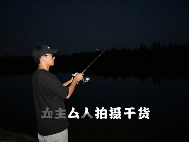 夜钓素材怎么拍?低光优化,避强光反射,博主必备拍摄干货