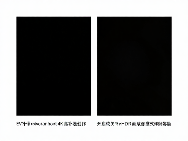EV补偿与4K高清创作，开启或关闭HDR画面成像模式详解