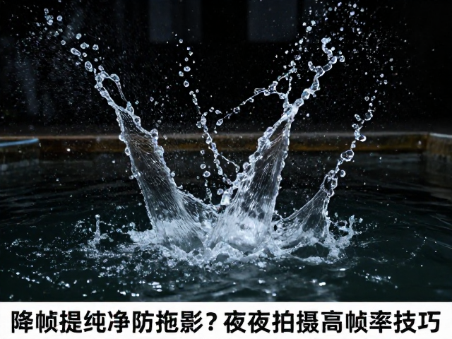 防拖影处理与后期帧率转换技巧