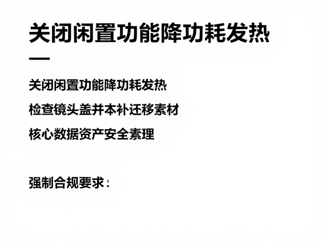 光学组件防护与核心数据资产安全管理