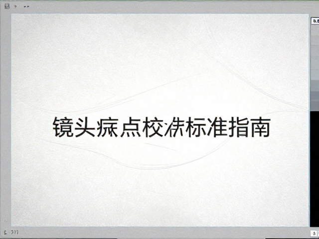 色彩失真修复与白平衡精准校准