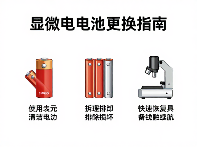 安全拆卸旧电池与清洁触点