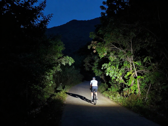 高ISO夜骑实测,傍晚山林探险短视频拍摄指南
