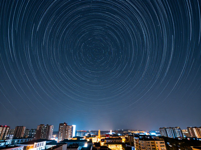 构图与设备稳固:城市地景与星轨的对话